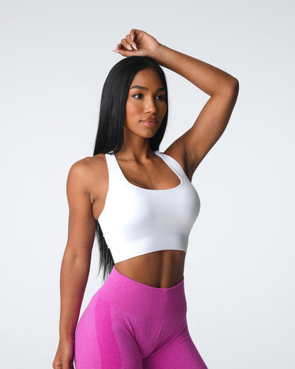 White Thrive Seamless Bra