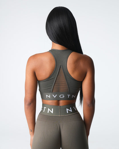 Olive Legacy Sport Seamless Bra