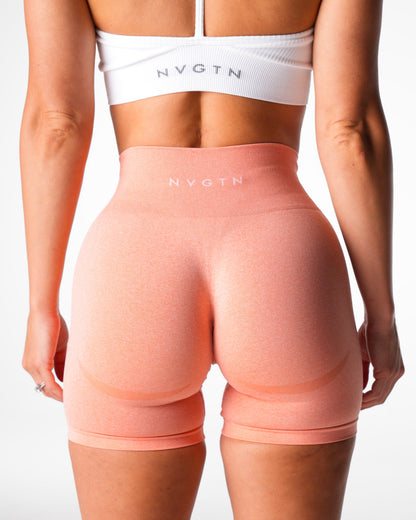 Peach Contour Seamless Shorts
