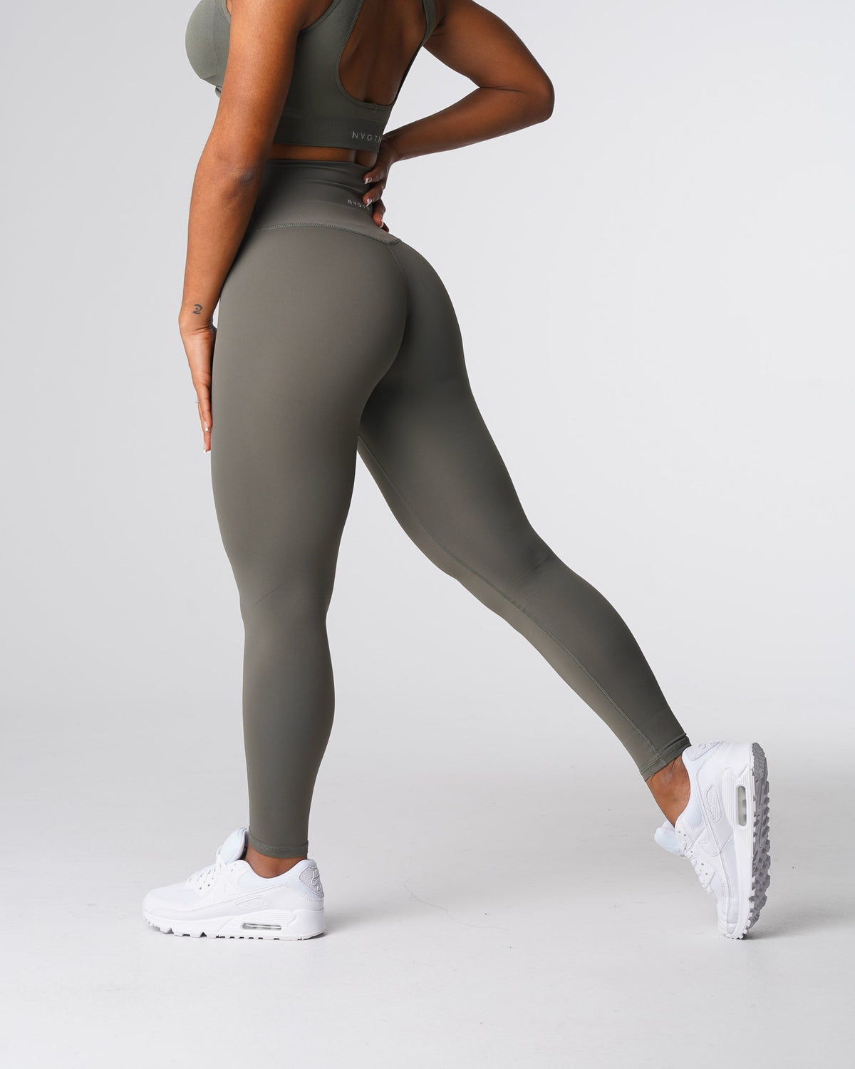 Khaki Green Signature 2.0 Leggings