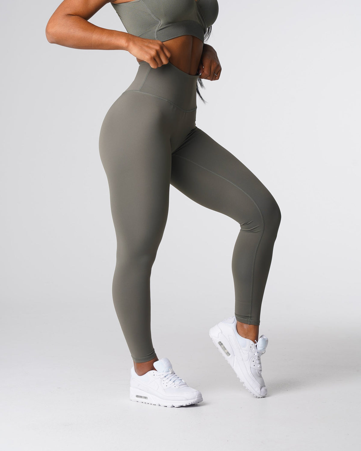 Khaki Green Signature 2.0 Leggings