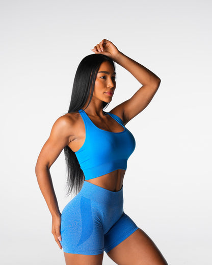 Ocean Blue Thrive Seamless Bra