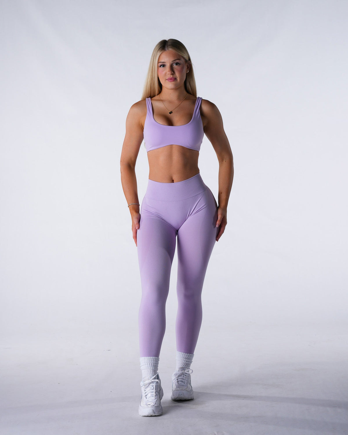 Macaron Mid Rise Contour Seamless Leggings