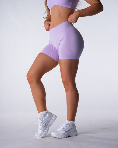 Macaron Mid Rise Contour Seamless Shorts