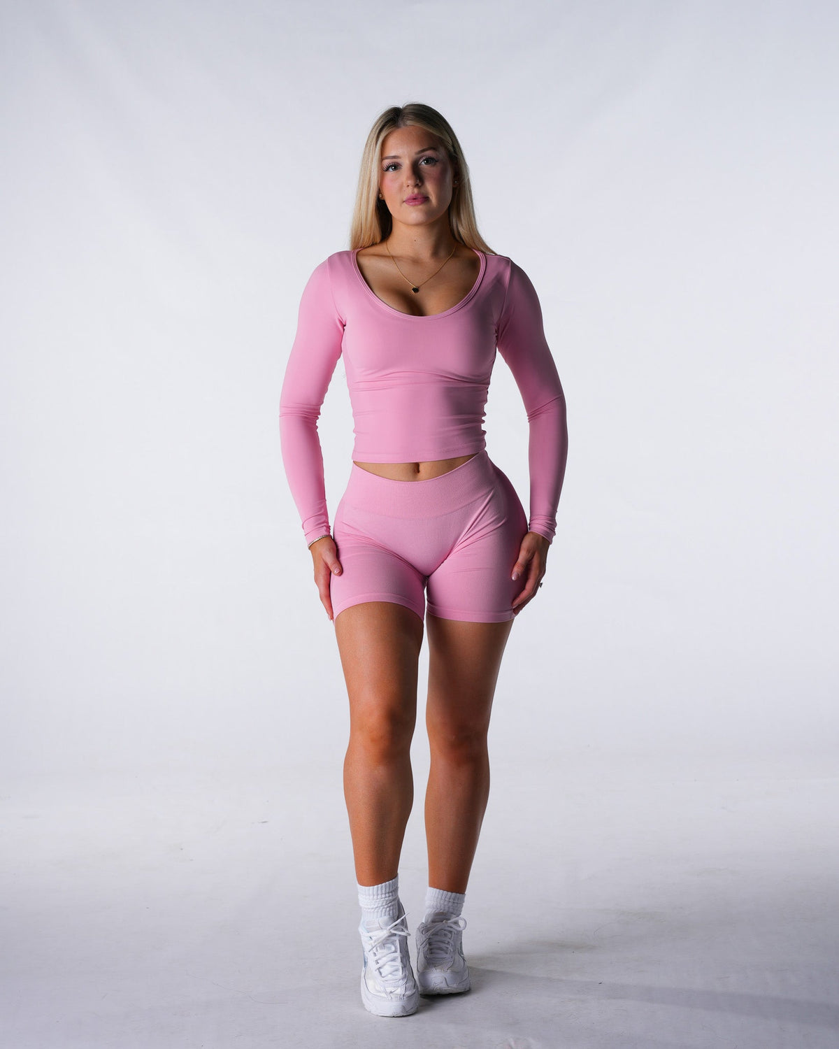Guava Solace Scoop Neck Long Sleeve