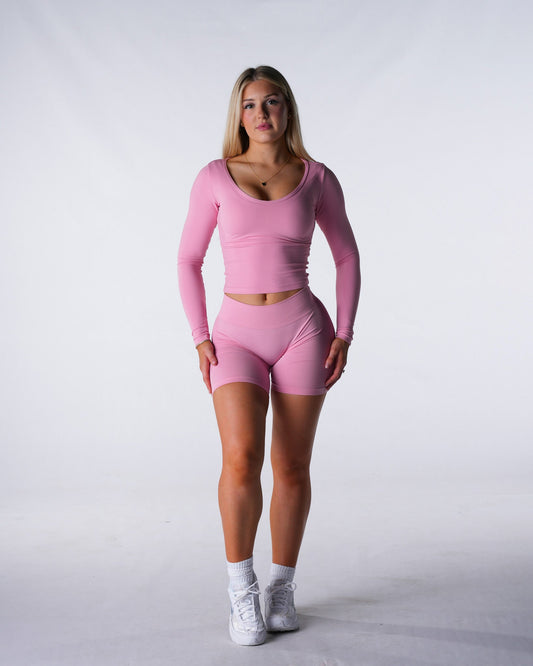 Guava Solace Scoop Neck Long Sleeve