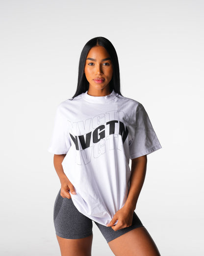 White Wave Graphic Tee