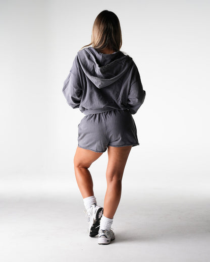 Charcoal Washed Lounge Shorts