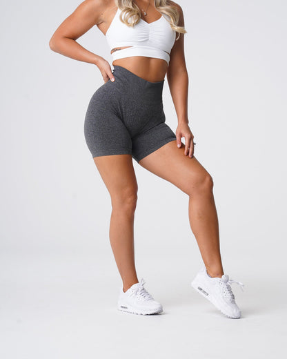 Black Speckled Pro Seamless Shorts