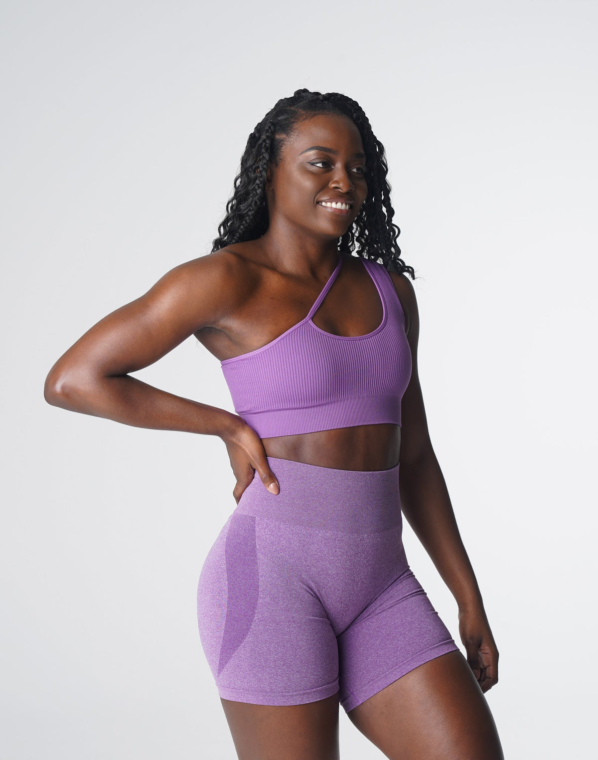 Violet Streamline Seamless Bra