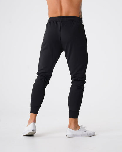 Black Track Joggers