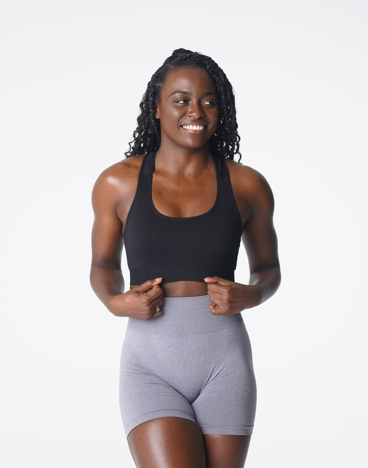 Black Surge Seamless Bra