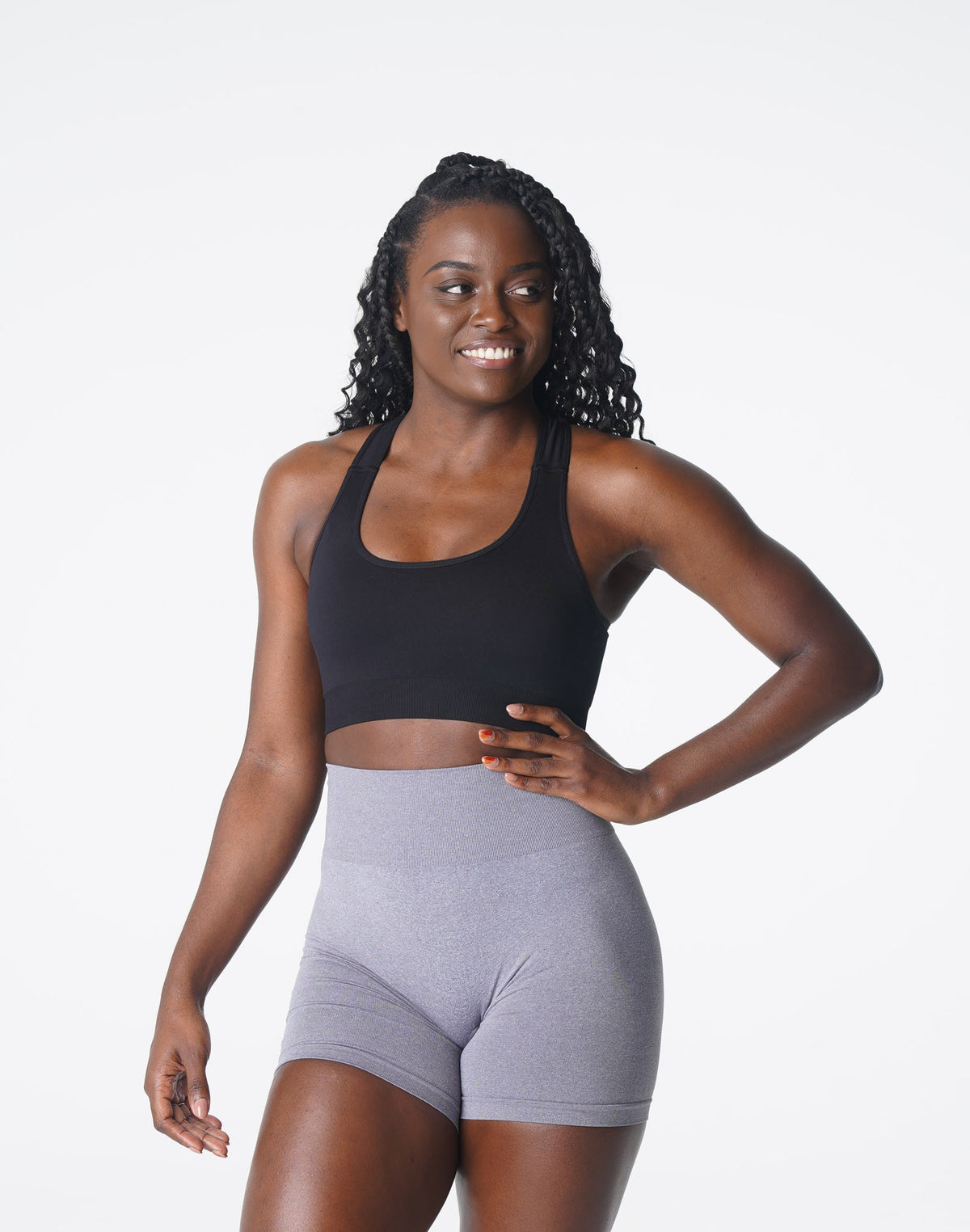 Black Surge Seamless Bra