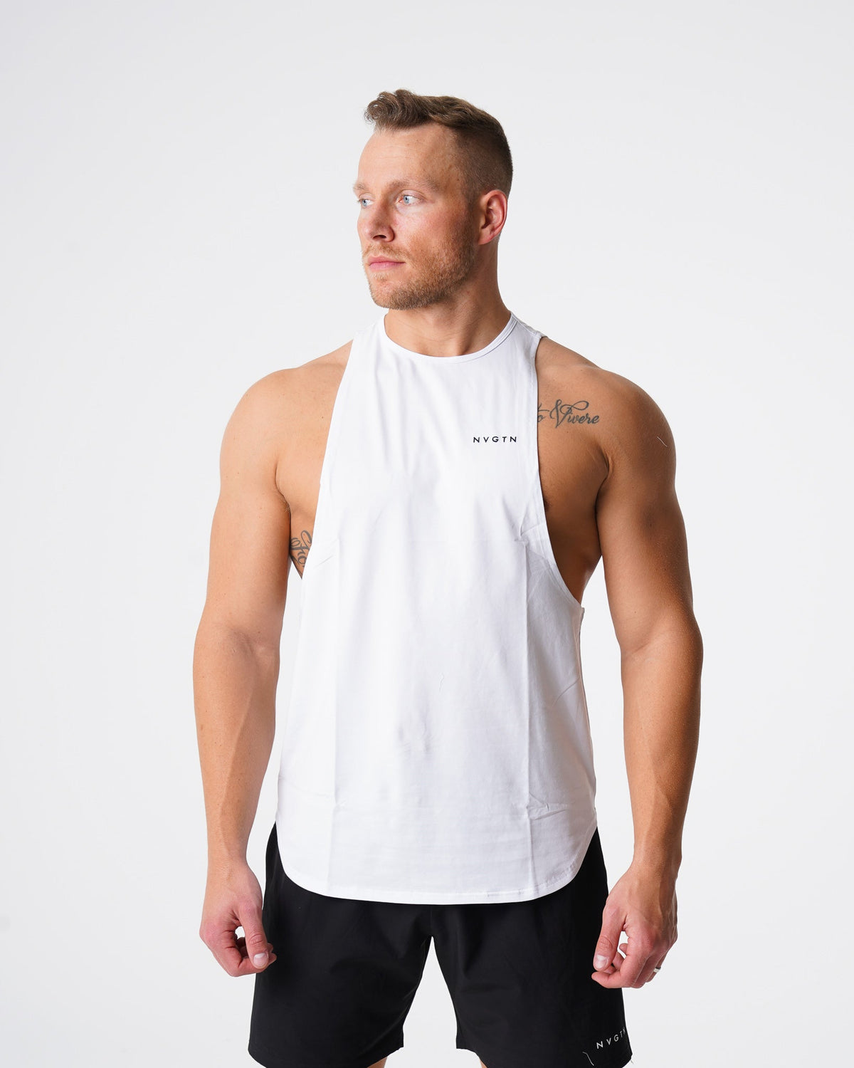 White Pulse Edge Tank