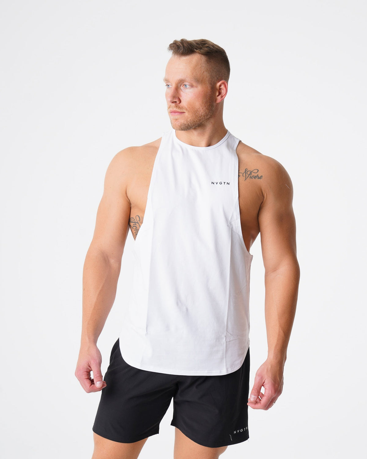 White Pulse Edge Tank