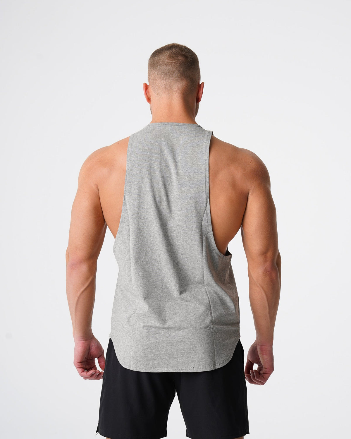 Grey Pulse Edge Tank