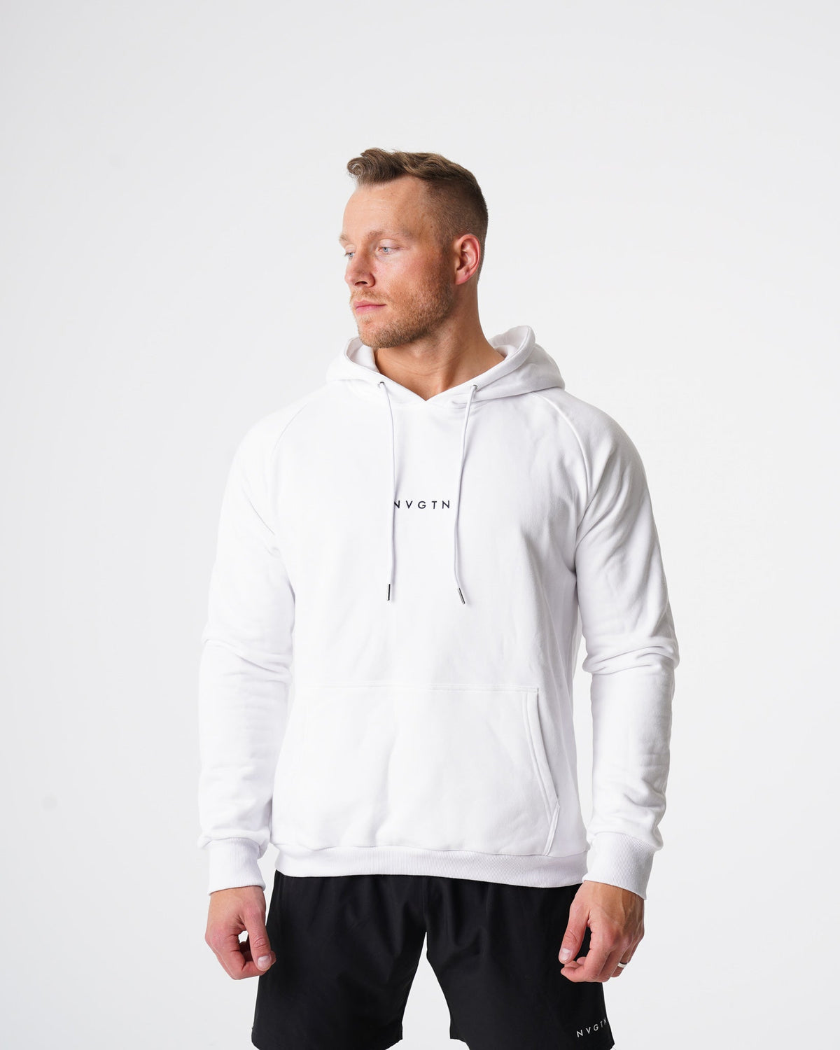 White Lounge Hoodie