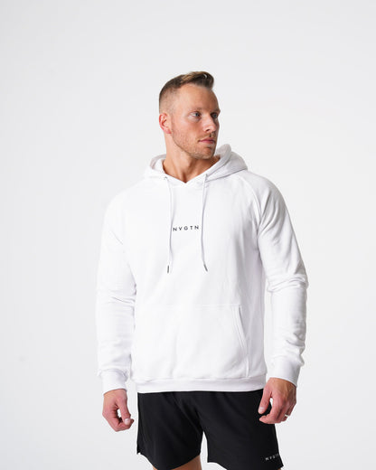 White Lounge Hoodie