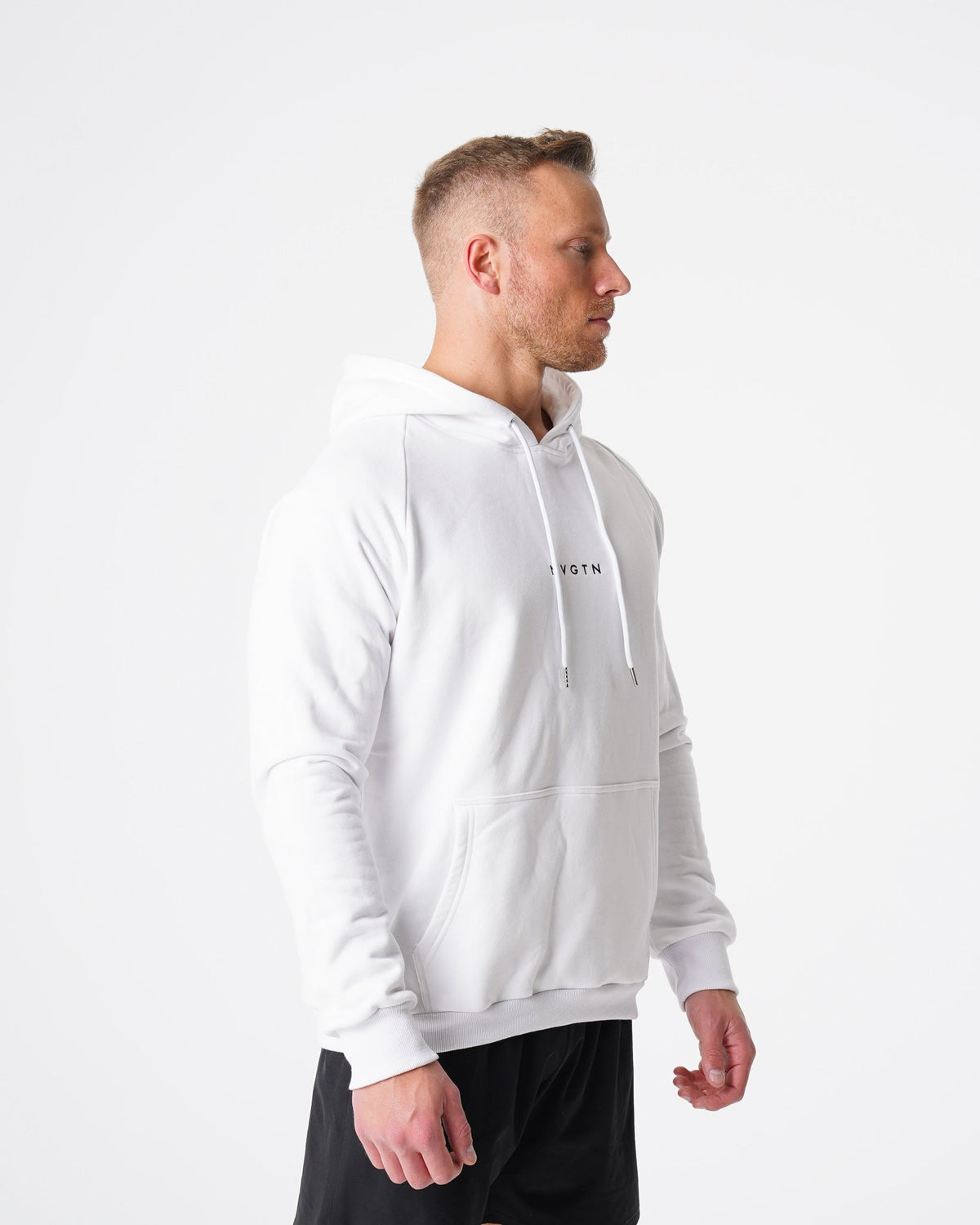 White Lounge Hoodie