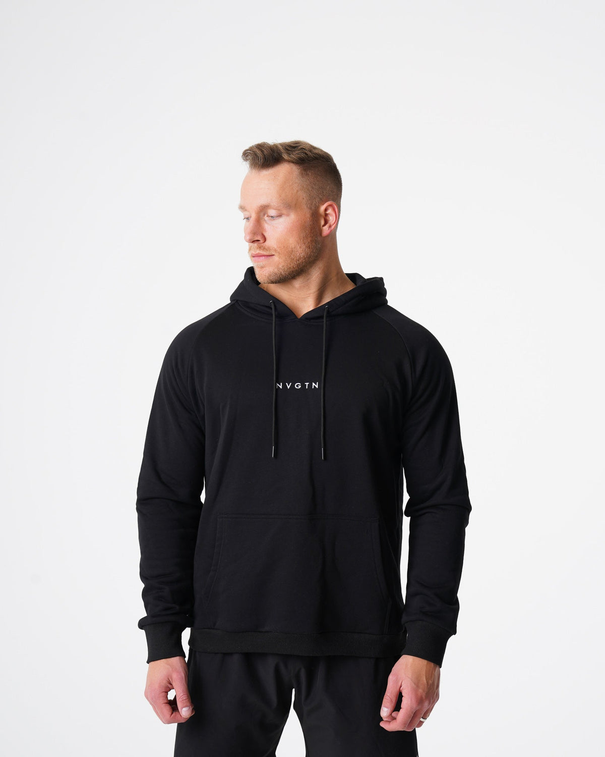 Black Lounge Hoodie