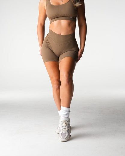Dune Harmony Ribbed Seamless Shorts