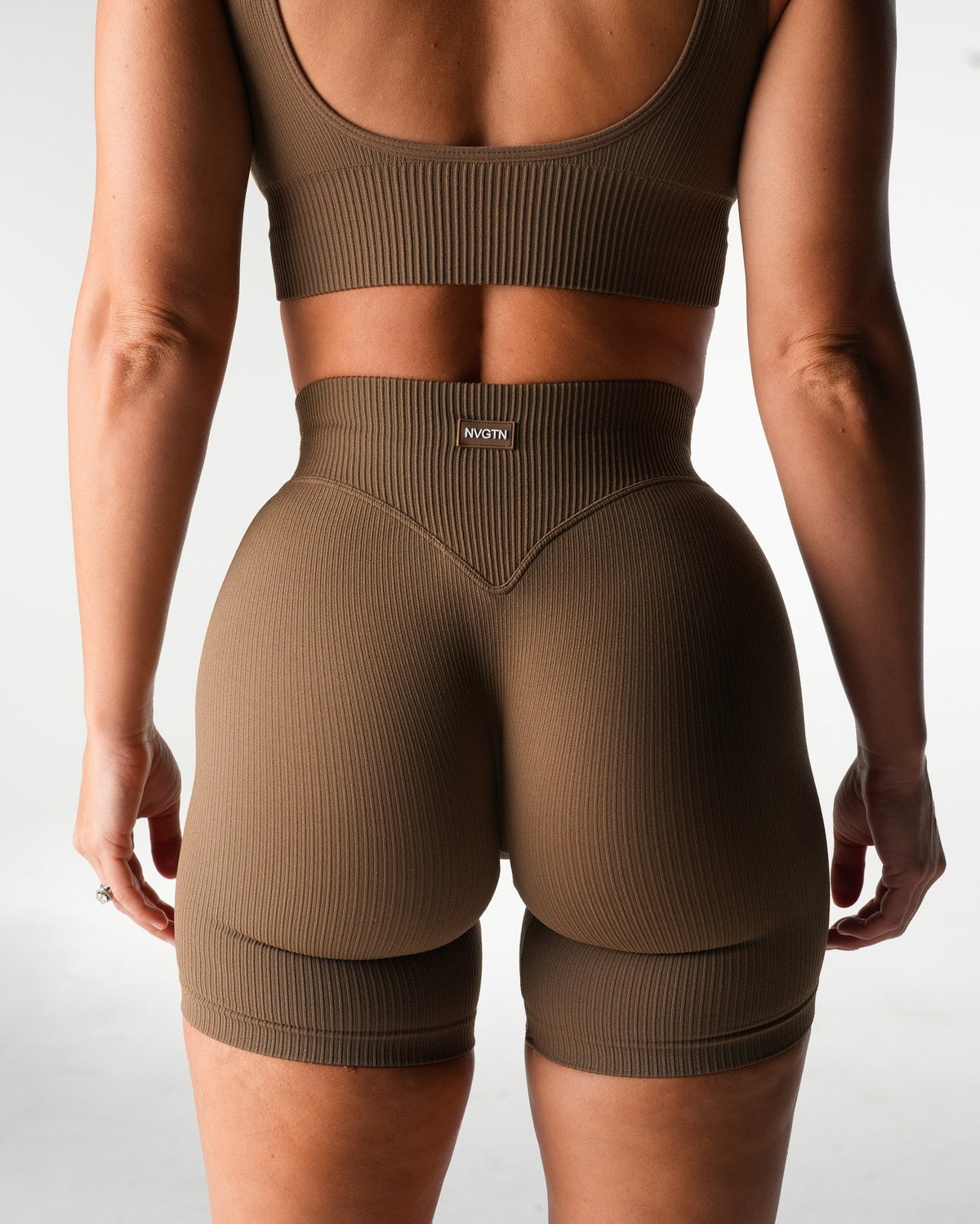 Dune Harmony Ribbed Seamless Shorts