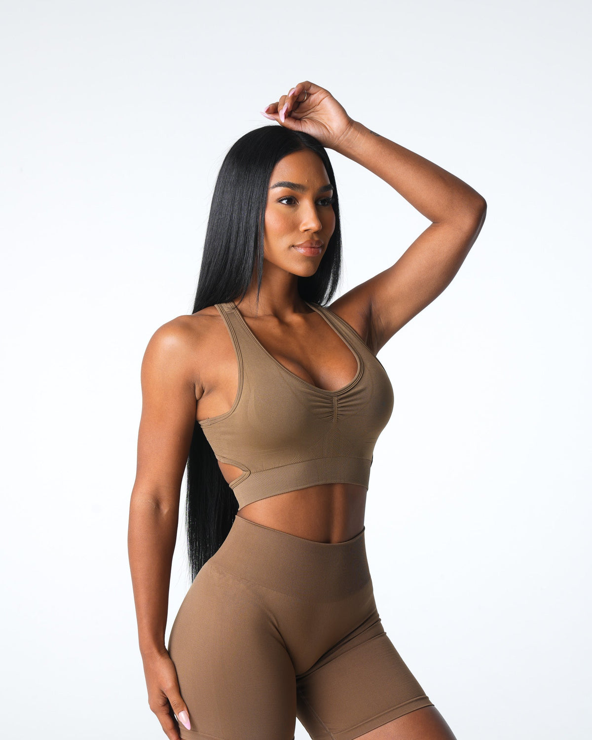 Toasted Almond Rise Seamless Bra
