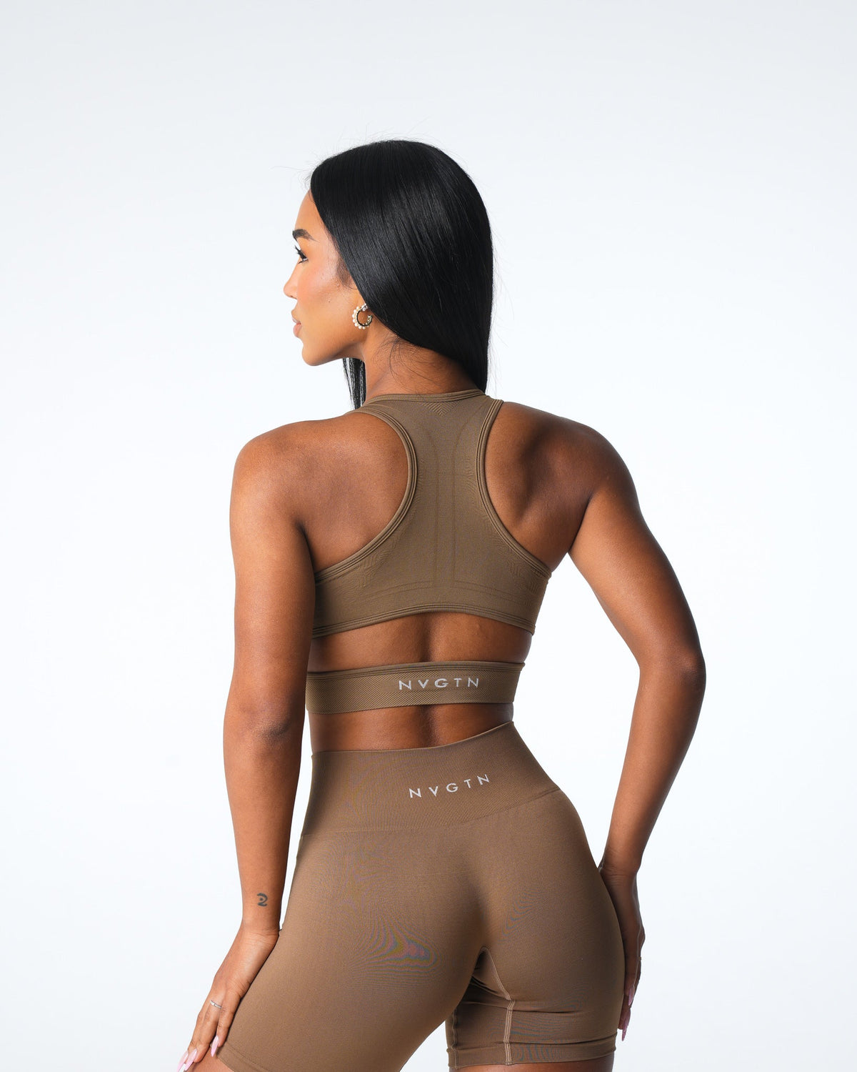 Toasted Almond Rise Seamless Bra