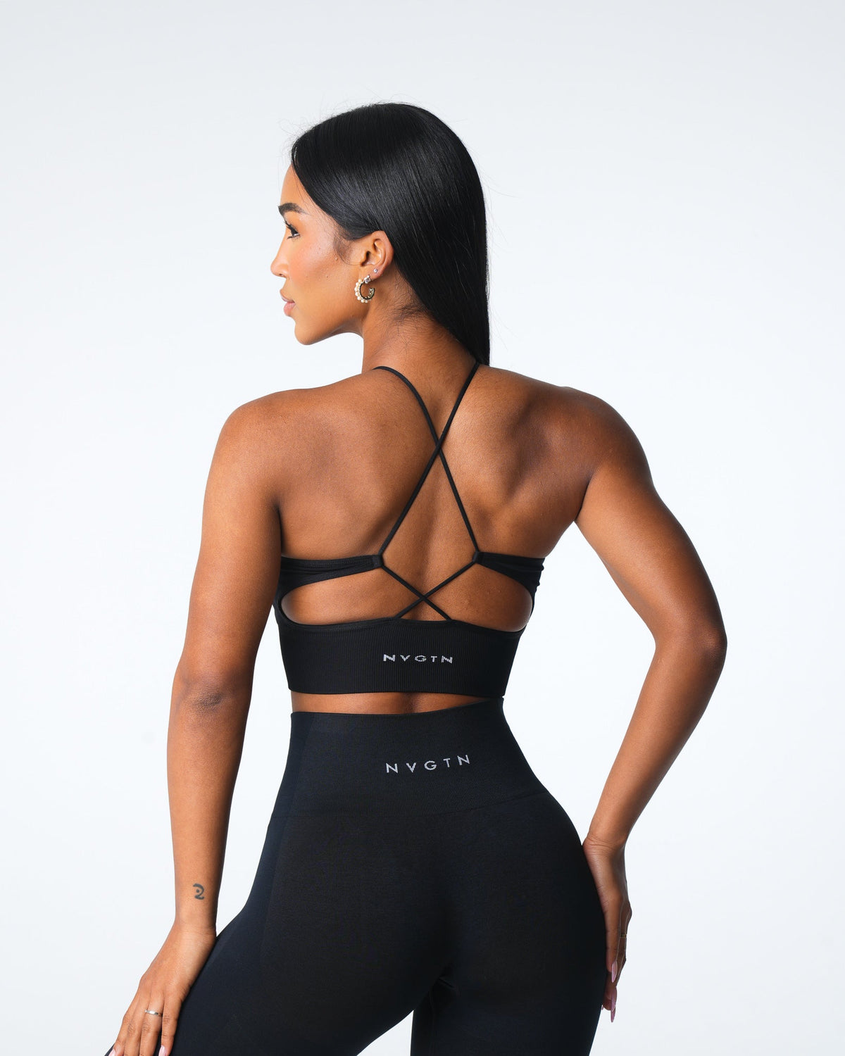 Black Embrace Seamless Bra