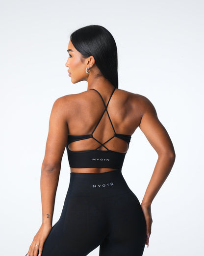 Black Embrace Seamless Bra