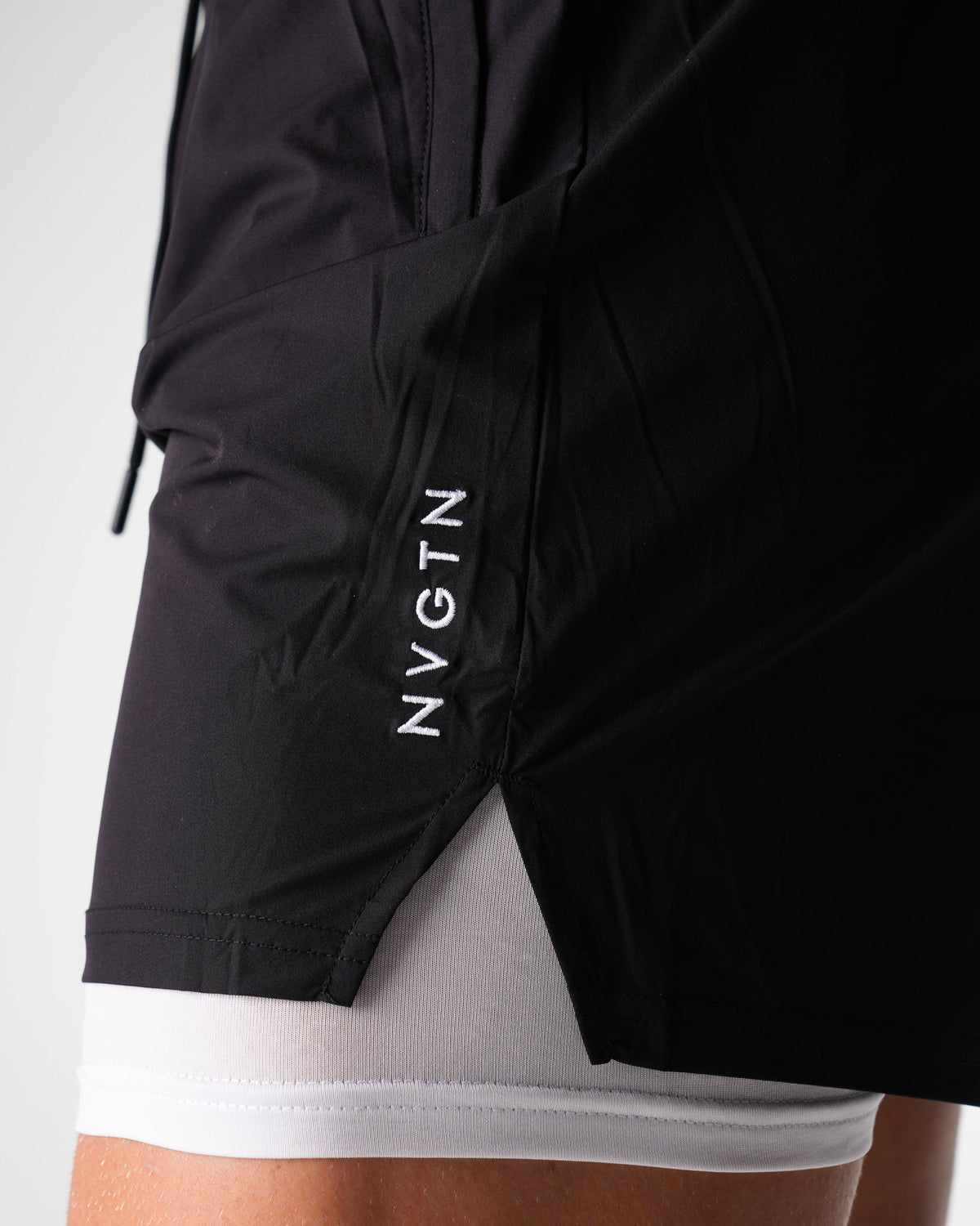 Black Voyager Shorts