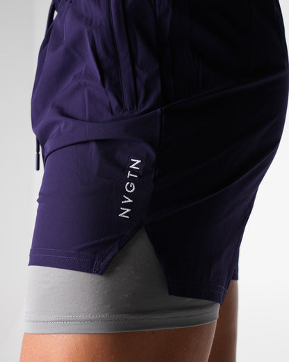 Navy Voyager Shorts