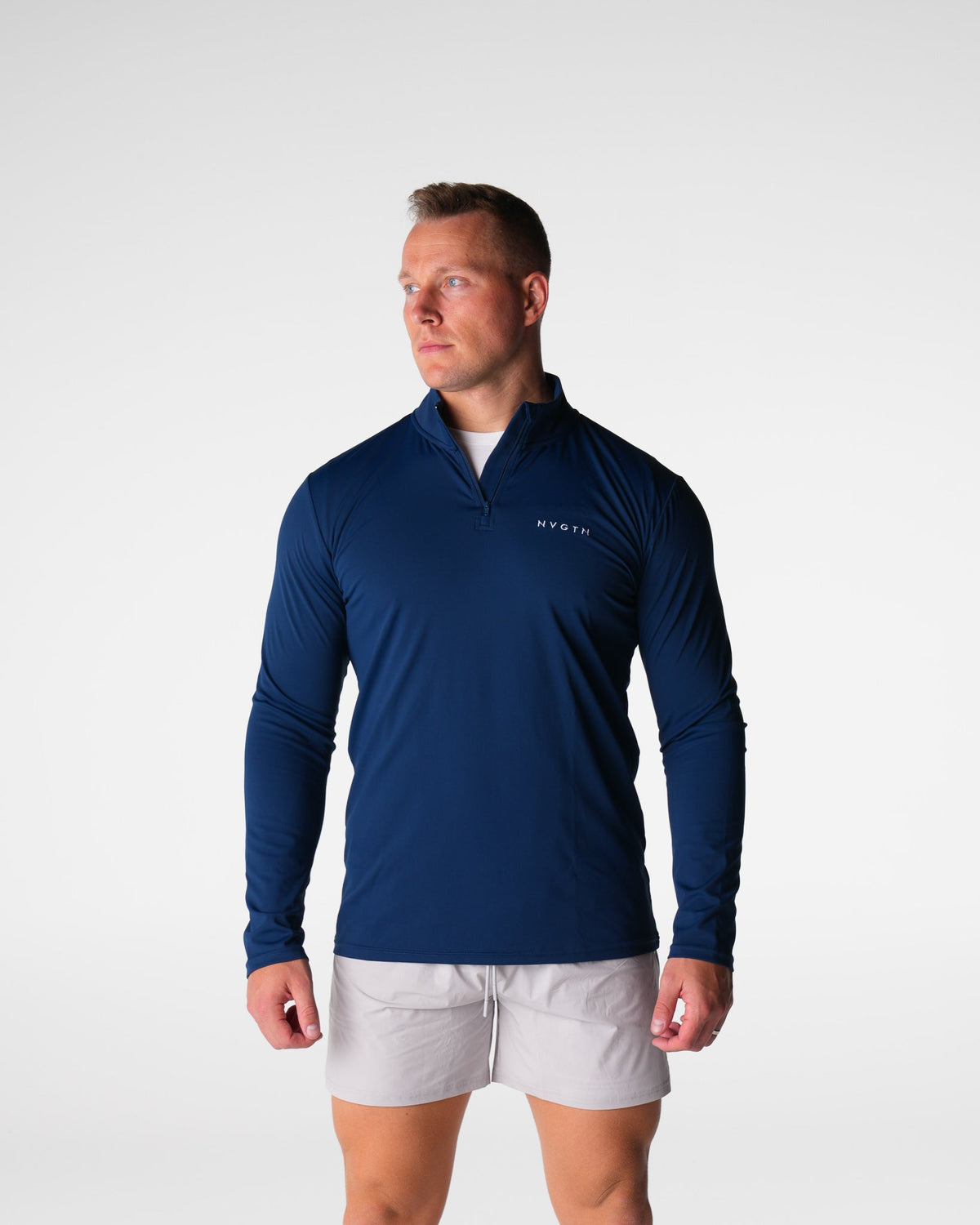 Navy Skyline Quarter Zip