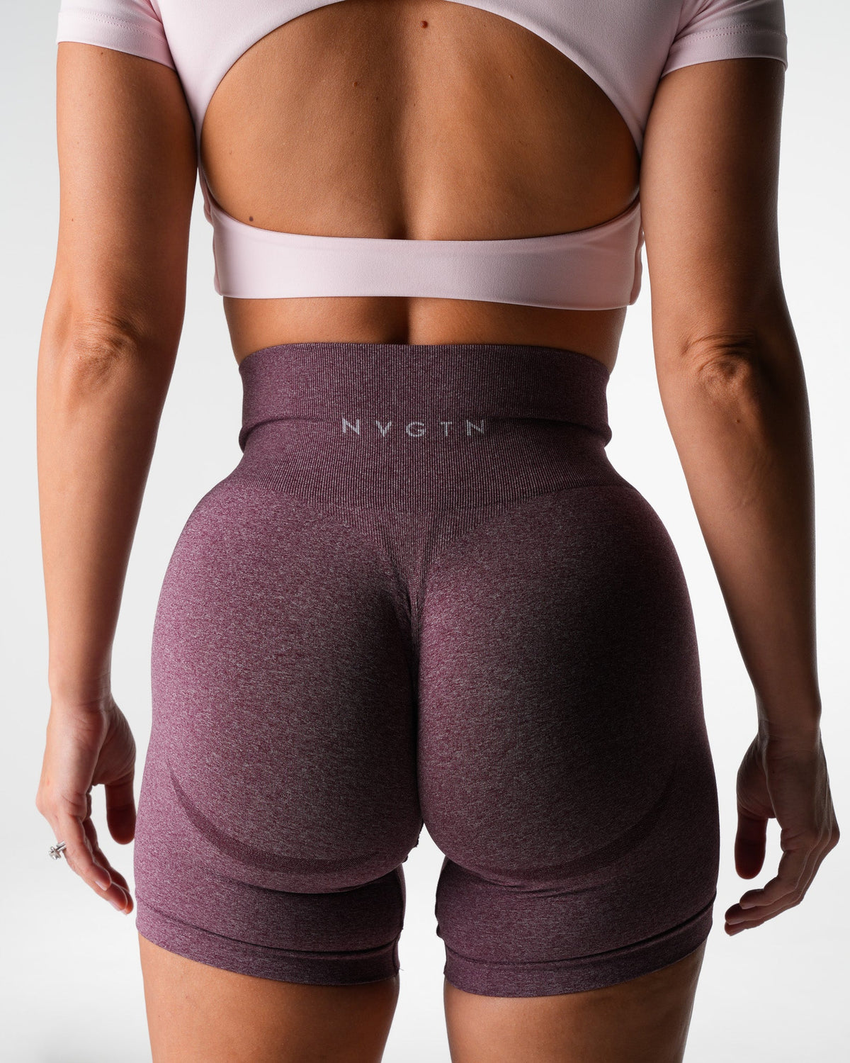 Merlot Viral Contour Seamless Shorts