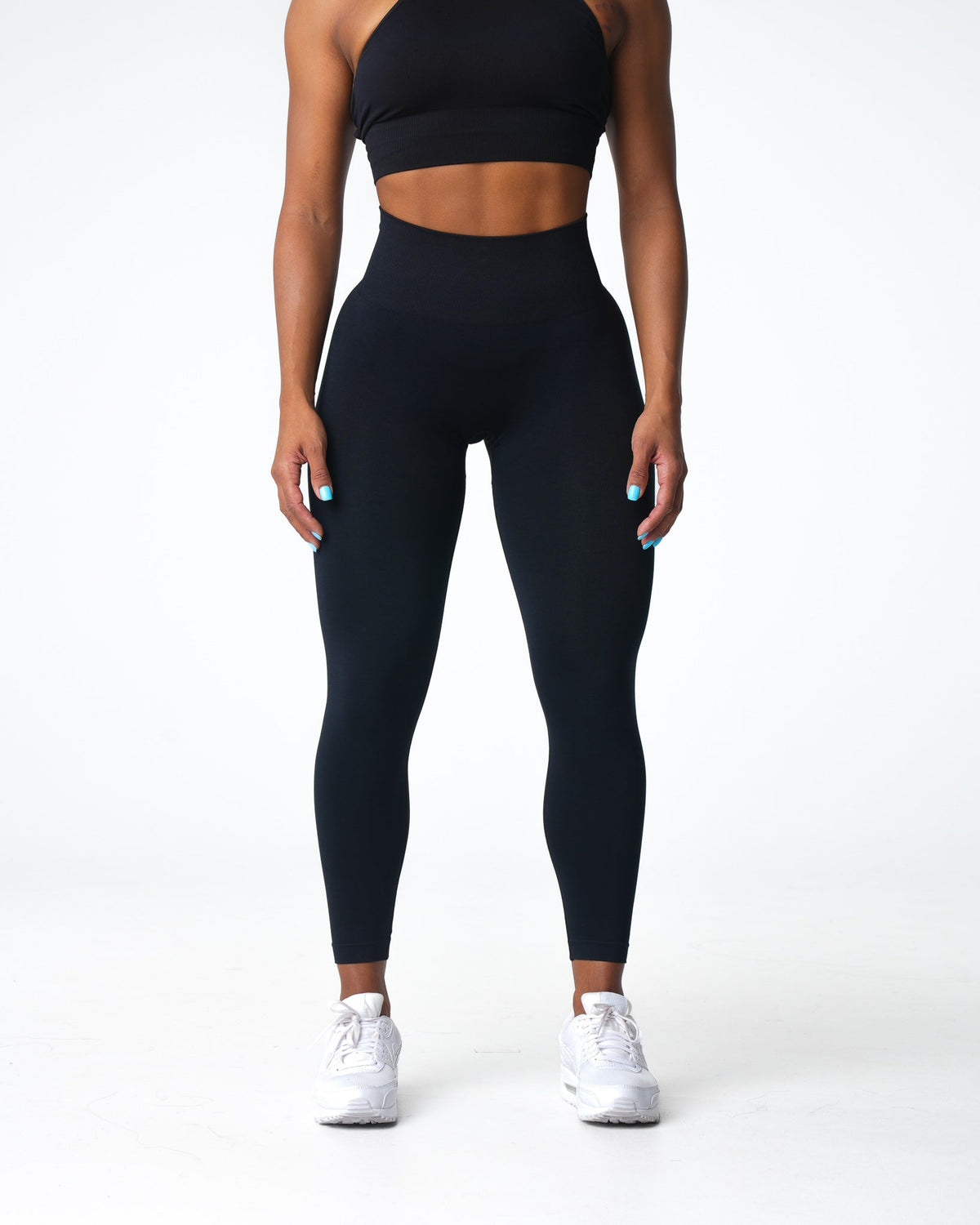Black Shape Seamless Leggings