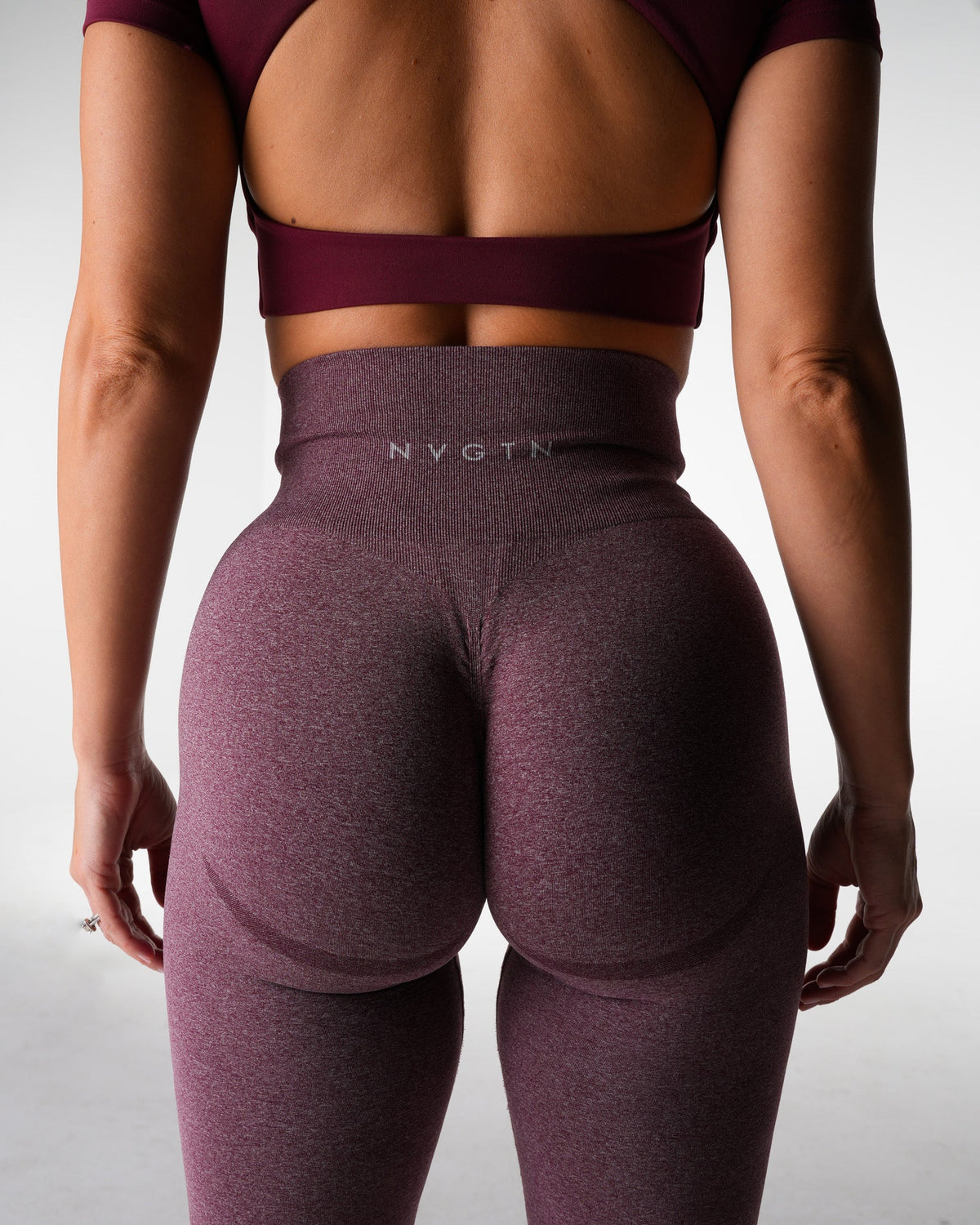 Merlot Viral Contour Seamless Leggings