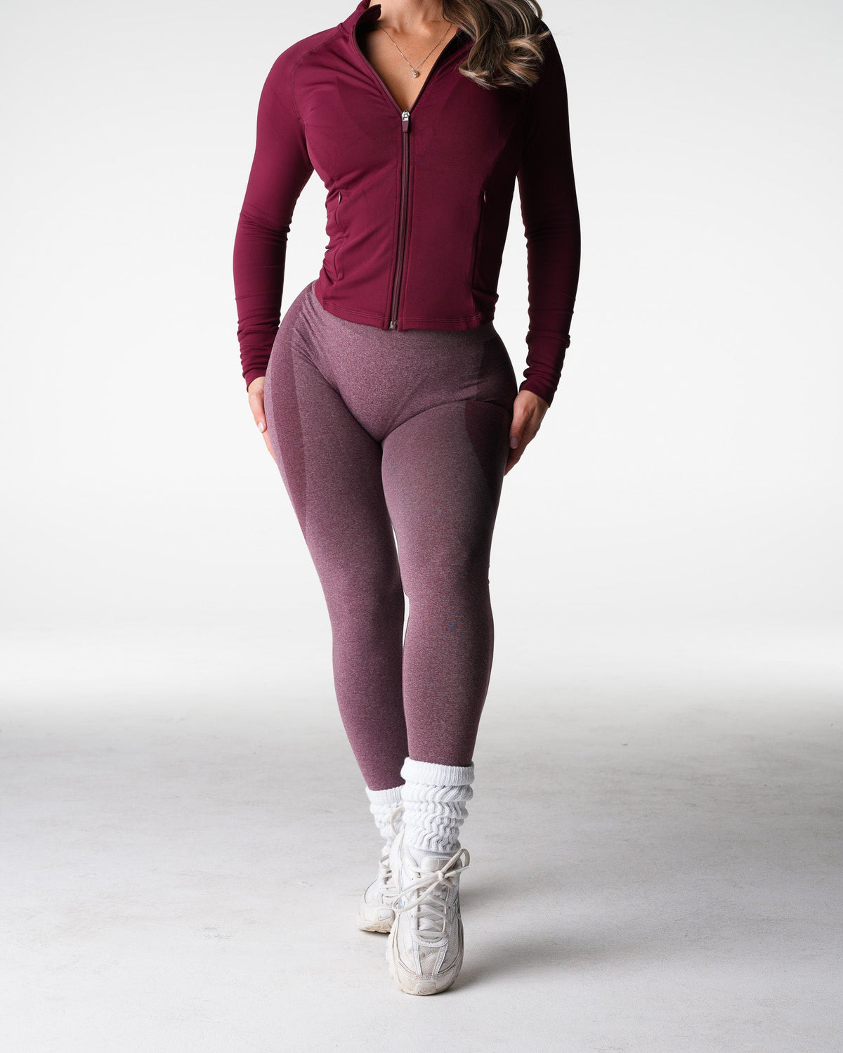 Merlot Contour Seamless Leggings