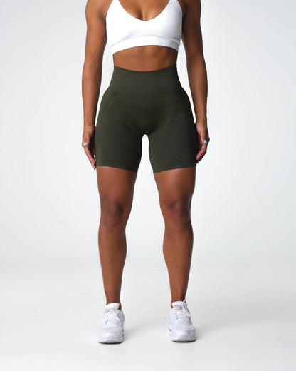 Olive Contour 2.0 Seamless Shorts