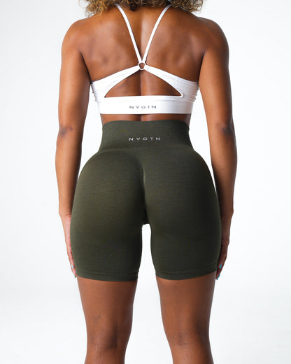 Olive Contour 2.0 Seamless Shorts