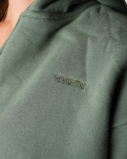Frosted Olive Everyday Zip Up