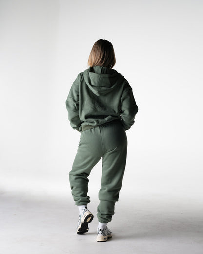 Frosted Olive Everyday Zip Up
