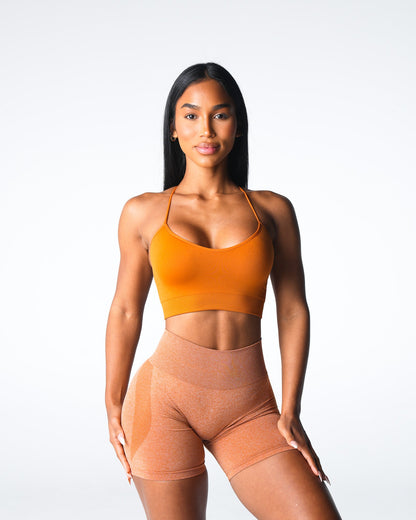 Terracotta Cascade Seamless Bra