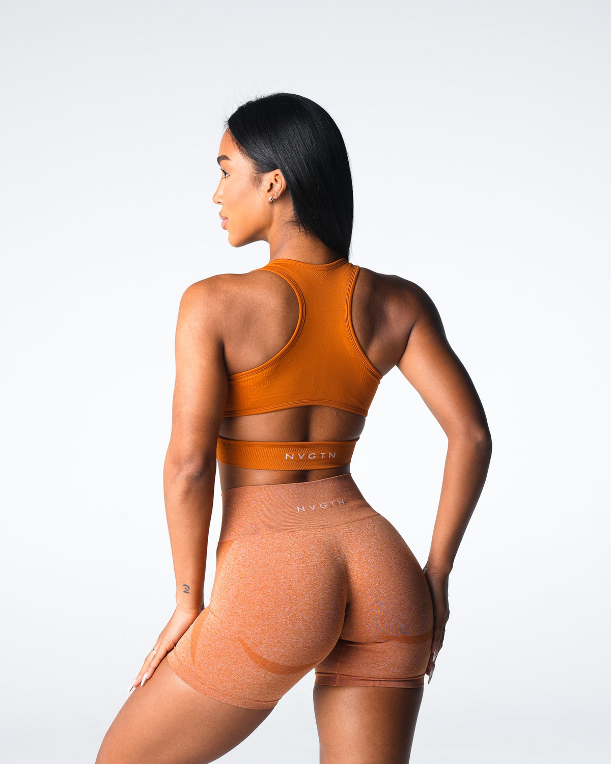Terracotta Rise Seamless Bra