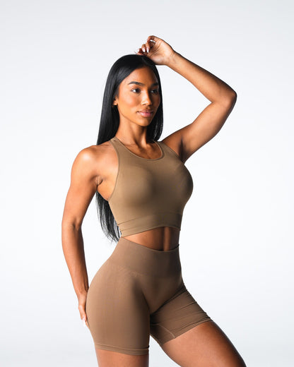 Toasted Almond Resilience Seamless Bra
