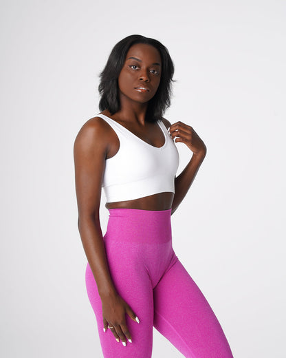 White Elevate Seamless Bra