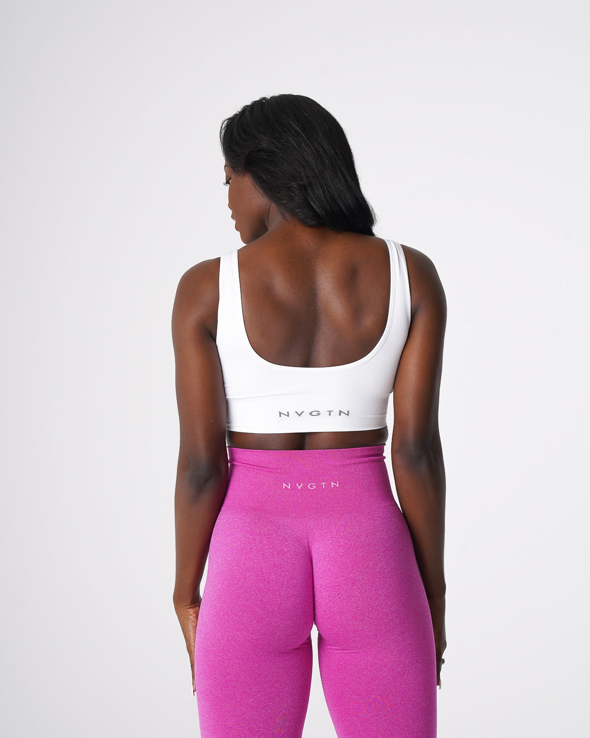 White Elevate Seamless Bra