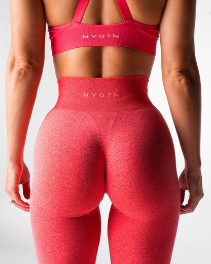 Candy Apple Iconic Seamless Flare Leggings