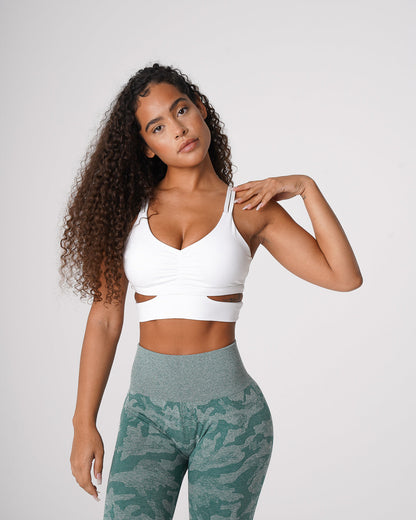 White Revolve Bra
