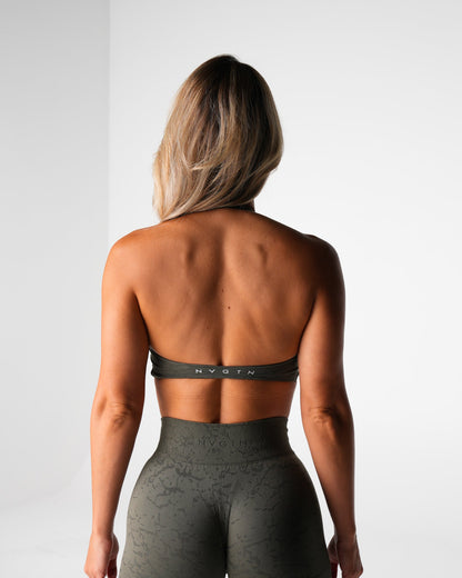 Evergreen Breakthrough Stunner Seamless Halter Bra