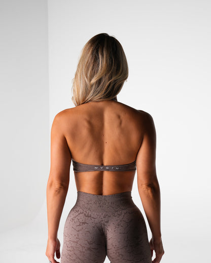 Oak Breakthrough Stunner Seamless Halter Bra